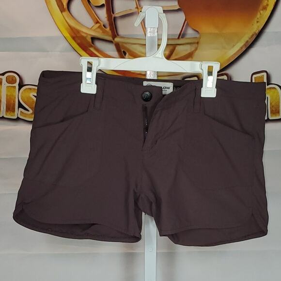 Flylow Women’s Shorts Brown Plum Size 28 - Picture 1 of 5